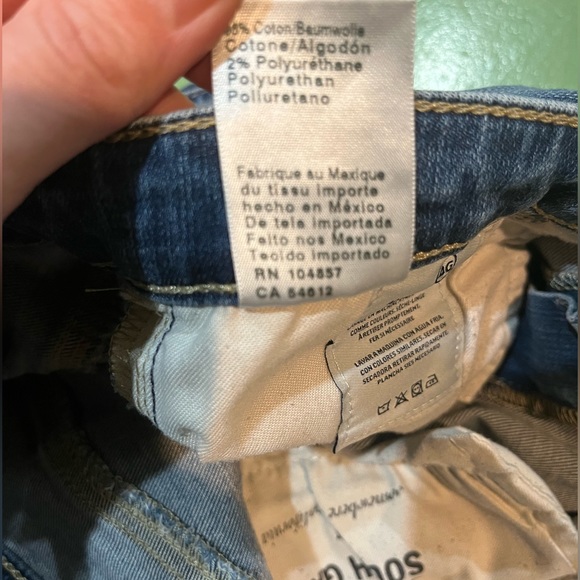 ADRIANO GOLDSCHMIED The legging Ankle Super Skinny, destructed knee, Size 28R - Picture 13 of 13